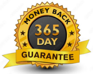 365 Days MoneyBack Guarantee