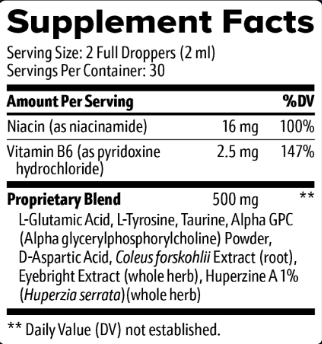 Eye Fortin supplement facts