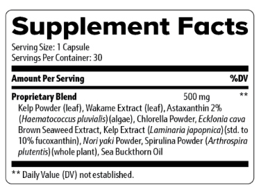 OptiPlax supplement facts