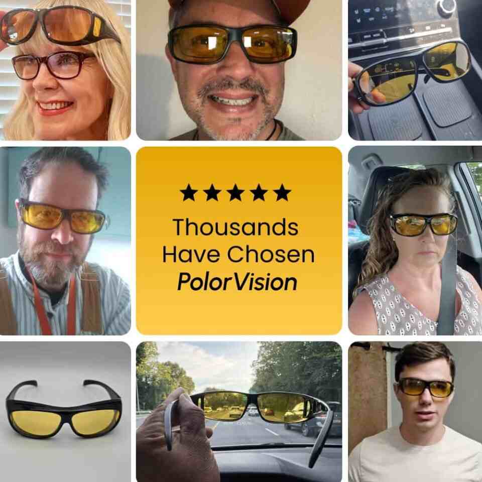 PolorVision Driving Glasses Customers