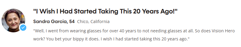 Vision Hero customers